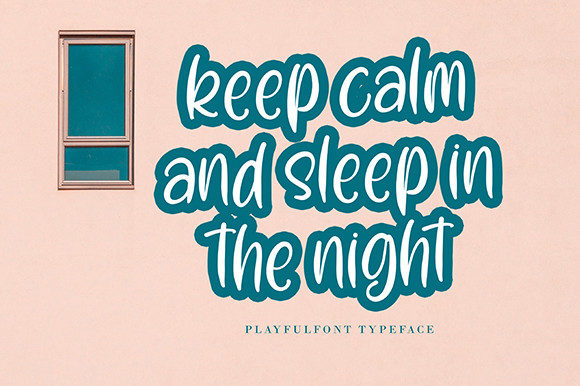 For My Children Barara Font Poster 9