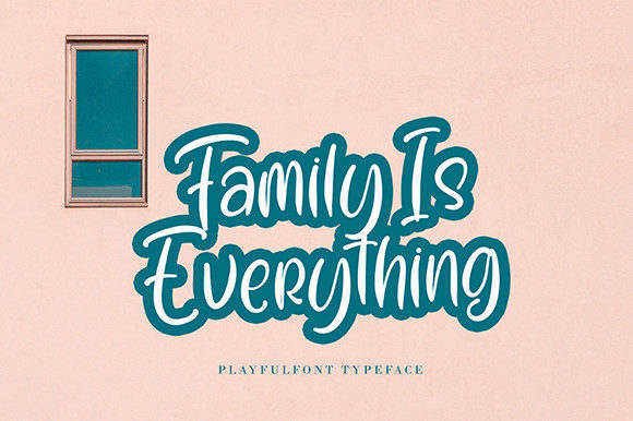 For My Children Barara Font Poster 10