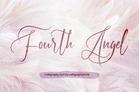 Fourth Angel Font Poster 1