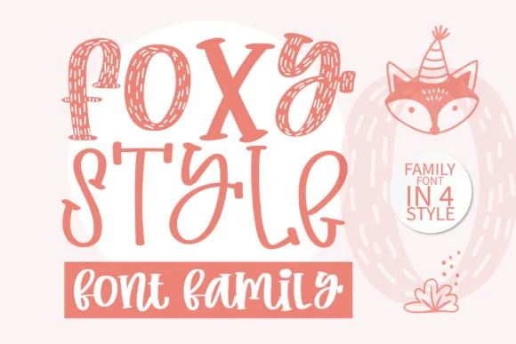 Foxy Style Font Foxy Style Font Poster 1
