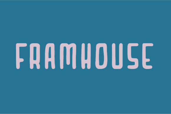 Framhouse Font