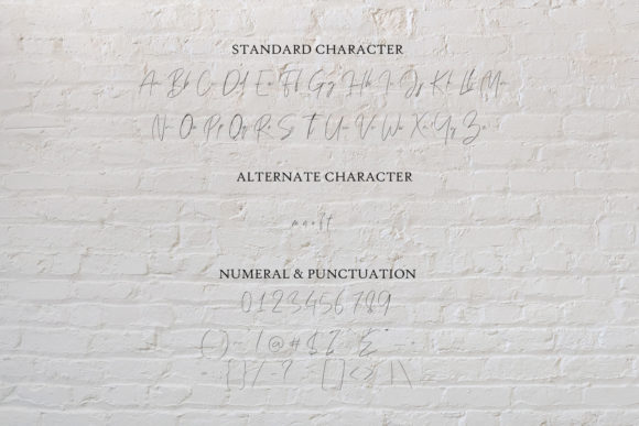 Frank Signature Font Poster 4