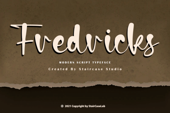Fredricks Font Poster 1