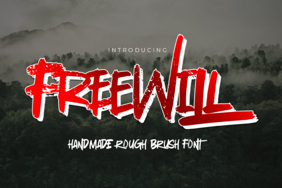 Freewill Font Poster 1