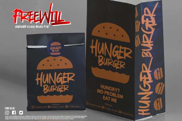 Freewill Font Poster 2