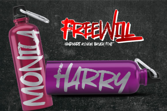 Freewill Font Poster 4