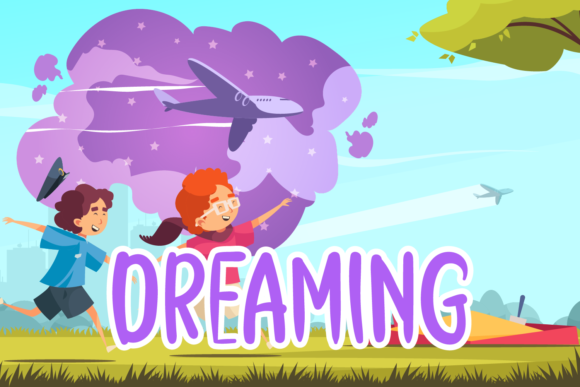 Fresh Dream Font Poster 3