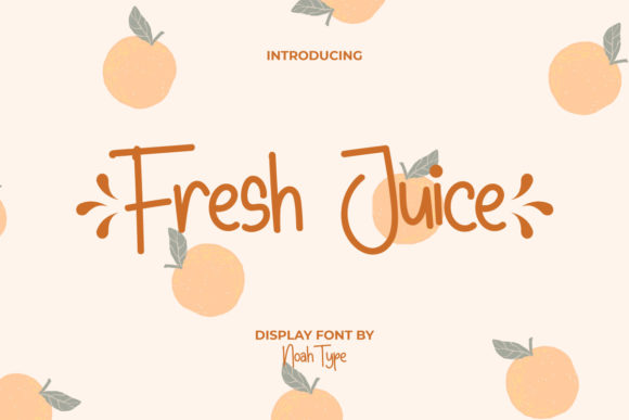 Fresh Juice Font Poster 1