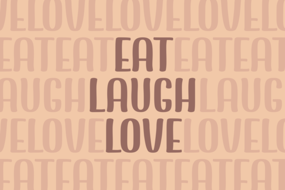 Fresh Lunch Font Poster 4