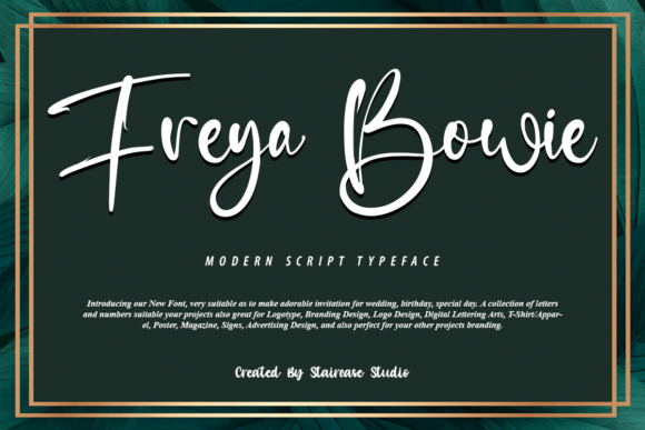 Freya Bowie Font