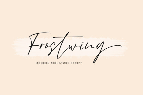 Frostwing Font