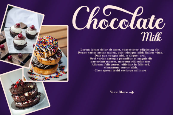 Fruit Acid Font Poster 4