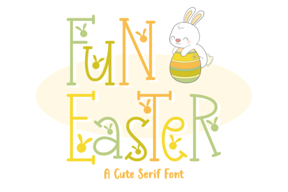 Fun Easter Font Poster 1