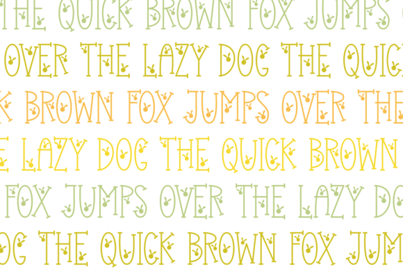 Fun Easter Font Poster 2