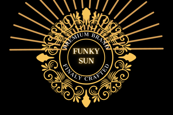 Funky Sun Font Poster 1
