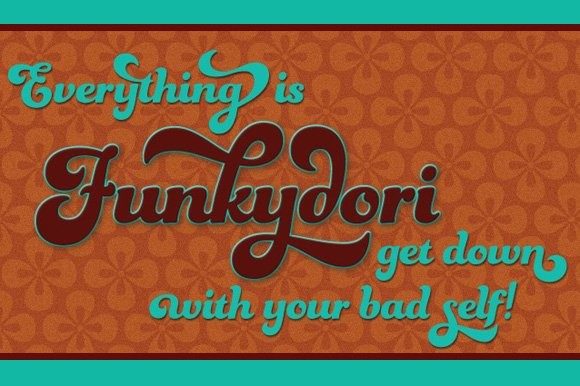 Funkydori Family Font Poster 2