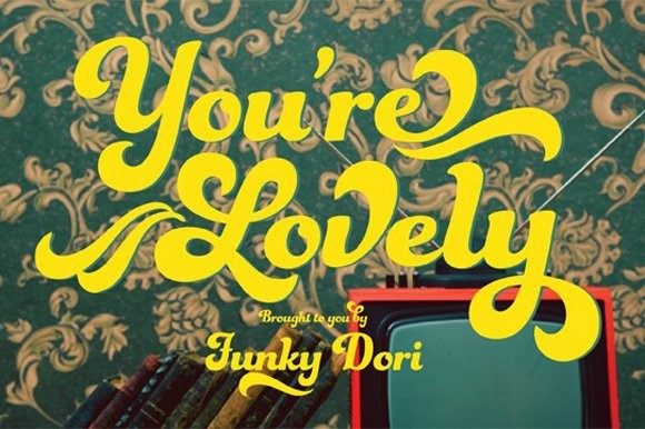 Funkydori Family Font Poster 4