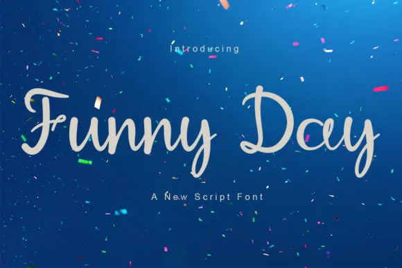Funny Day Font Funny Day Font Poster 1