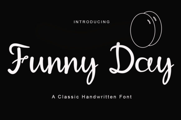 Funny Day Font Poster 2