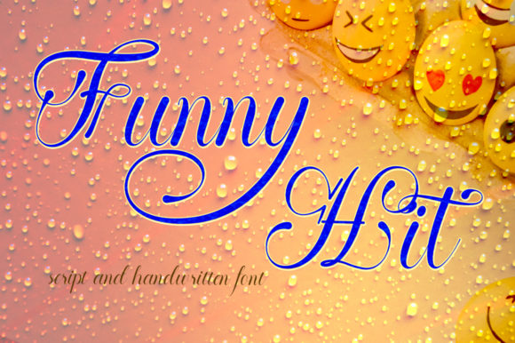Funny Hit Font Poster 2