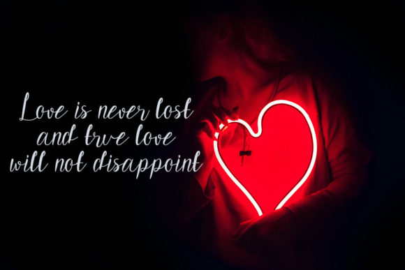 Future Lover Font Poster 3