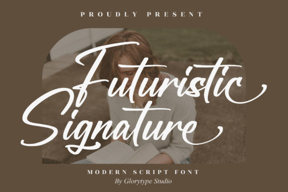 Futuristic Stylish Font Poster 1