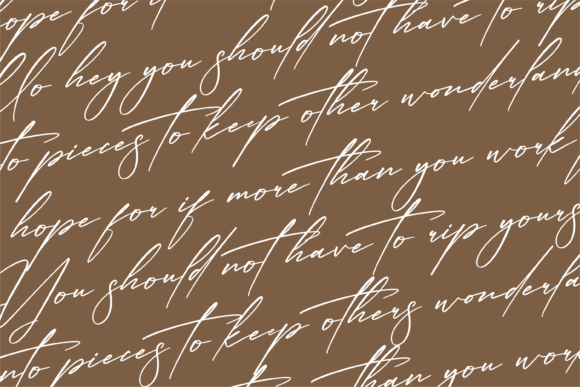 Gabriela Smith Font Poster 8
