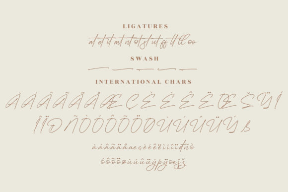 Gabriela Smithasa Font Poster 14