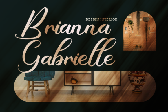 Gabryela Rohana Font Poster 3