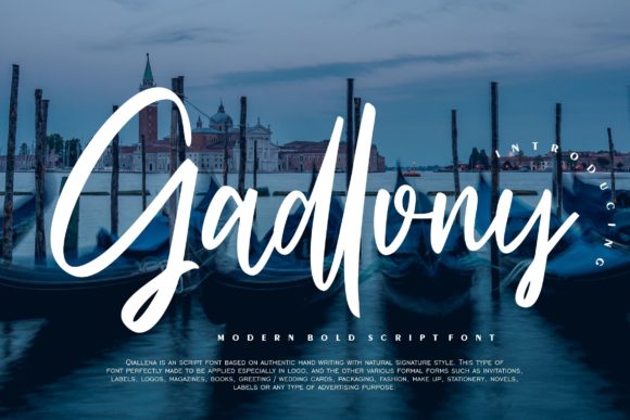 Gadlony Font