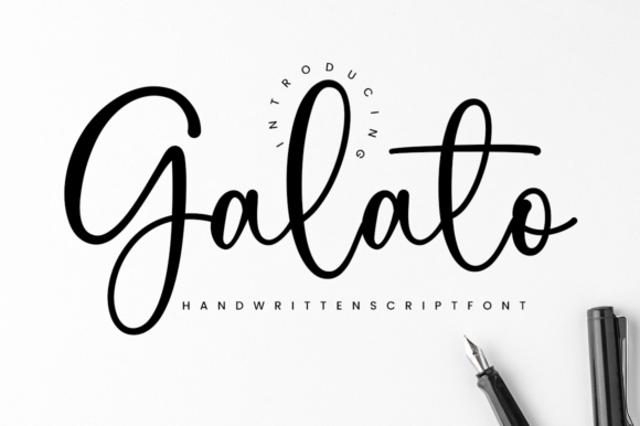 Galato Font Poster 1