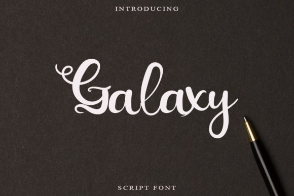 Galaxy Font