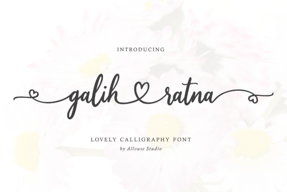 Galih Ratna Font Poster 1