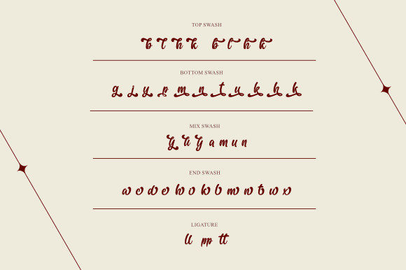 Galiuh Script Font Poster 5