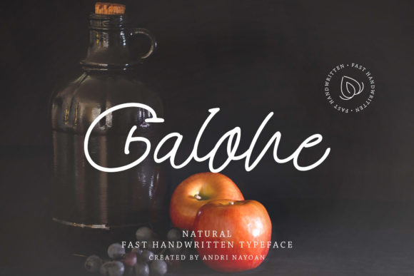 Galone Font Poster 1