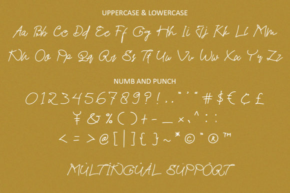 Galone Font Poster 11