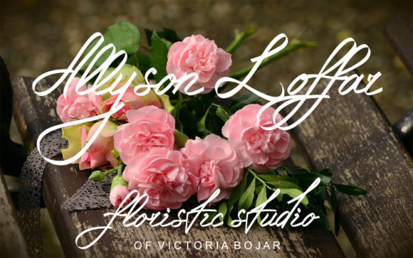 Galyna Leaffe Font Poster 2