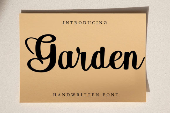 Garden Font