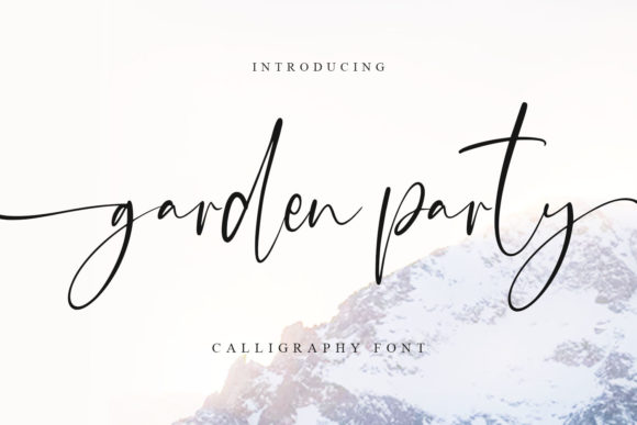 Garden Party Font