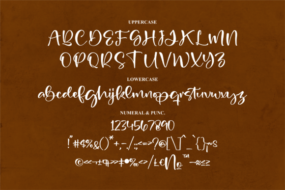 Gardenis Font Poster 13