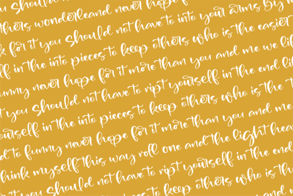Gardenis Font Poster 8