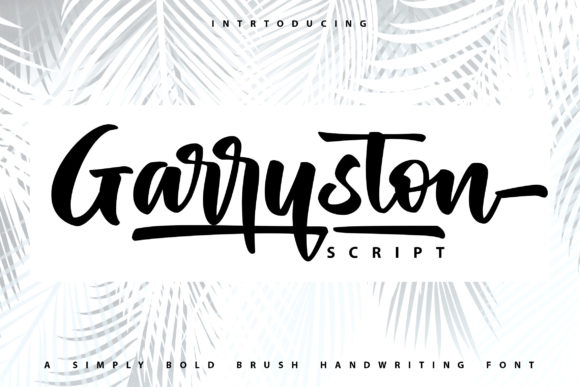 Garryston Font