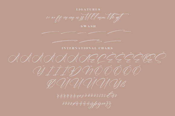 Gashina Beauty Font Poster 15