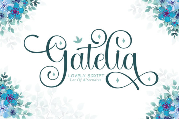 Gatelia Font Poster 1