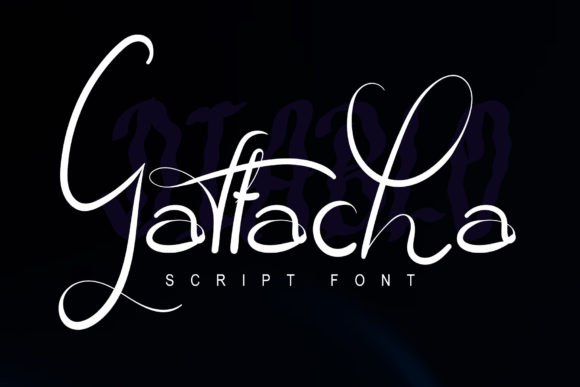 Gattacha Font Poster 1