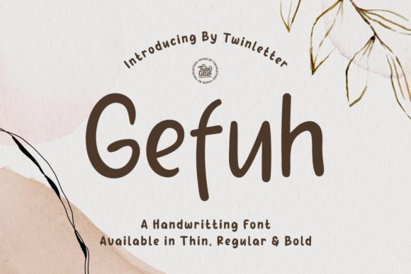 Gefuh Font Poster 1