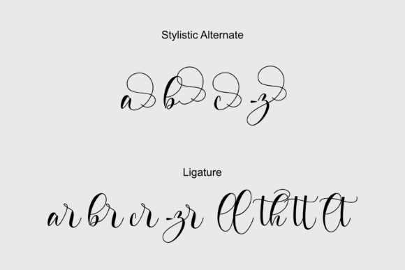 Geisha Font Poster 7