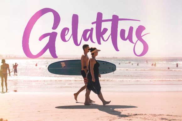 Gelaktus Font Poster 11