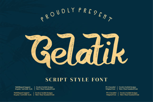 Gelatik Font