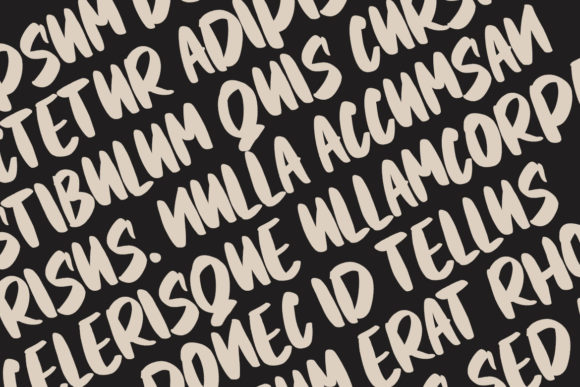 Gelisah Font Poster 4